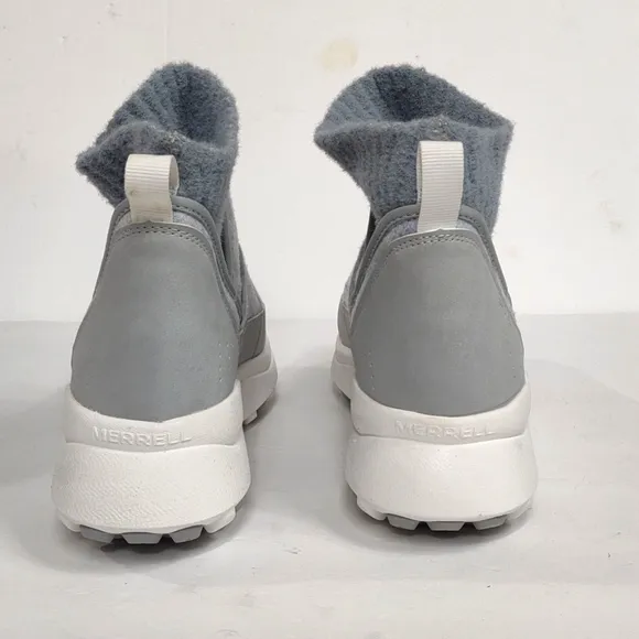 New Merrell Cloud Renew Bluff size 7 Gray high Rise boots