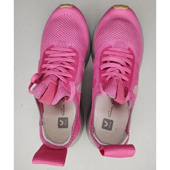 New NWOB Women's Veja Rick Owens Running Style 2- Knit Pink/Gray Women's Size 6