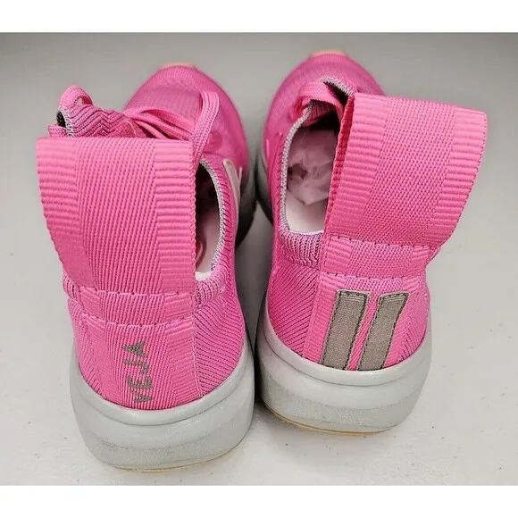 New NWOB Women's Veja Rick Owens Running Style 2- Knit Pink/Gray Women's Size 6