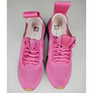 New NWOB Women's Veja Rick Owens Running Style 2- Knit Pink/Gray Women's Size 6