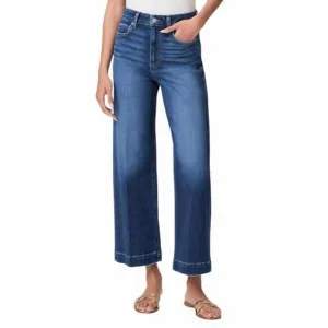 NEW PAIGE anessa wide leg jeans in foreign film
