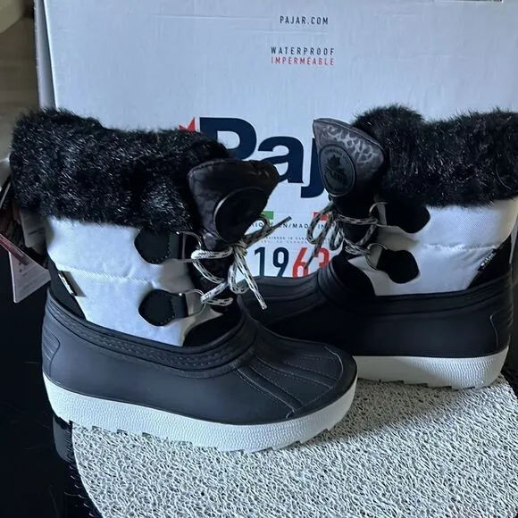 NEW- PAJAR Opal Nylon Waterproof Winter Snow Boots 6