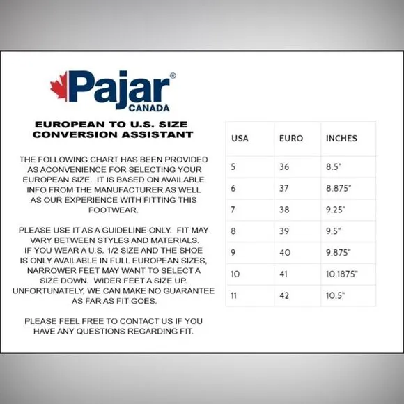 NEW- PAJAR Opal Nylon Waterproof Winter Snow Boots 6