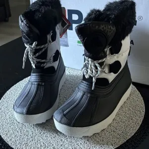 NEW- PAJAR Opal Nylon Waterproof Winter Snow Boots 6
