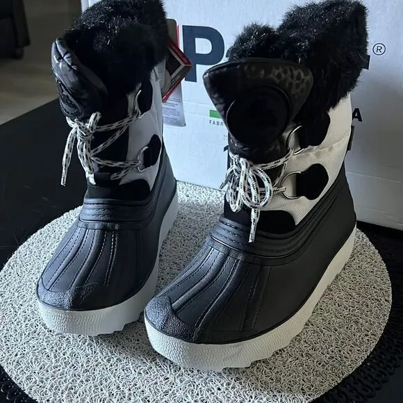 NEW- PAJAR Opal Nylon Waterproof Winter Snow Boots 6