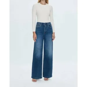 NEW PISTOLA lana high rise ultra wide jean in cider