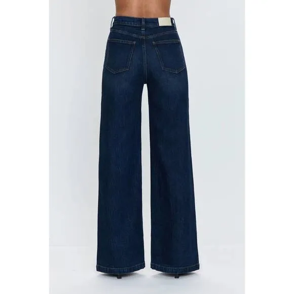 NEW PISTOLA lana high rise ultra wide jeans in elevation