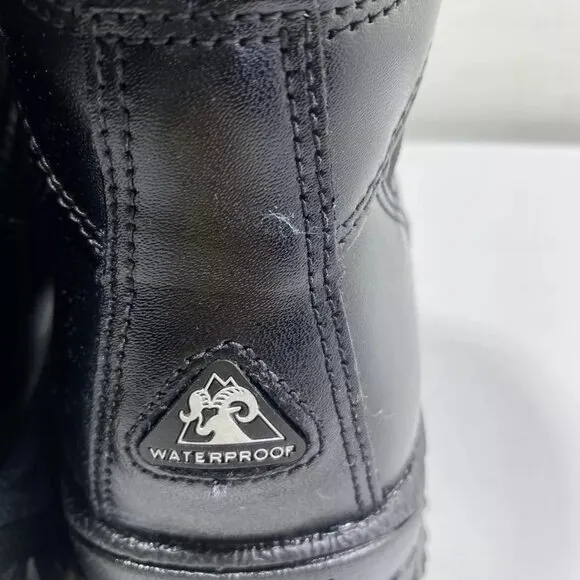 NEW ROCKY Mens Alpha Force Boots Size 9M Waterproof Ankle Lace-Up Durable Black