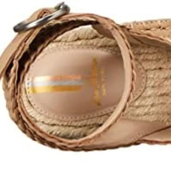 NEW SAM EDELMAN Dakota Braided Leather Sandals Natural color for women 252