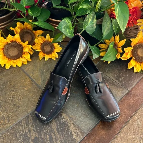 NEW Sesto Meucci Italian Leather Driving Moc/Loafers
