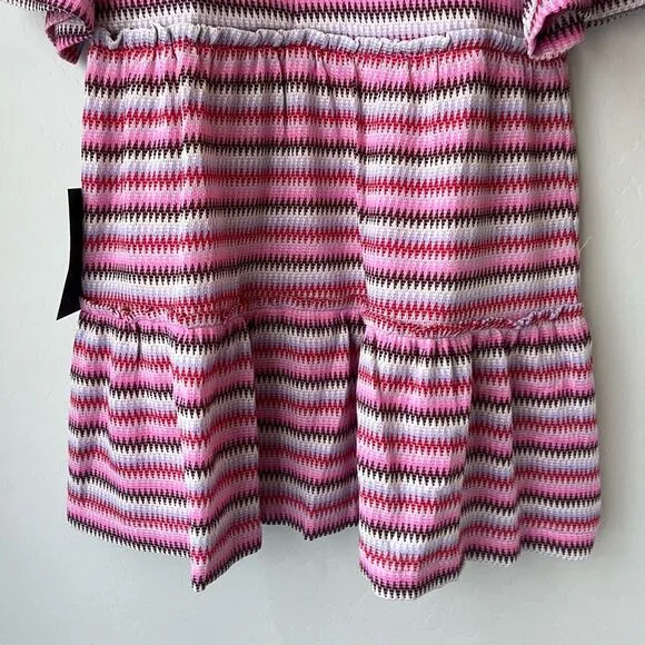 NEW Tuckernuck Dress Zigzag Knit Stripe Crawford Dress Size M
