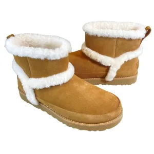 New UGG Classic Mini Spill Seam Boots Women's 10 No Box MSRP$180
