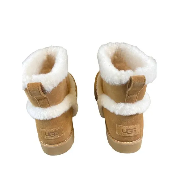 New UGG Classic Mini Spill Seam Boots Women's 10 No Box MSRP$180