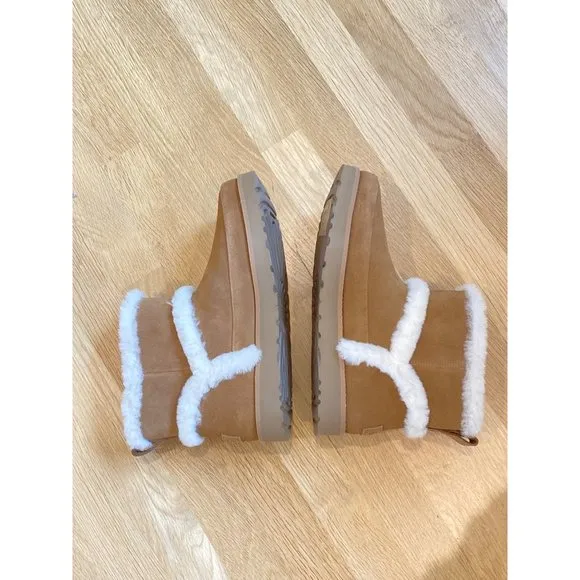 New UGG Classic Mini Spill Seam Boots Women's 10 No Box MSRP$180