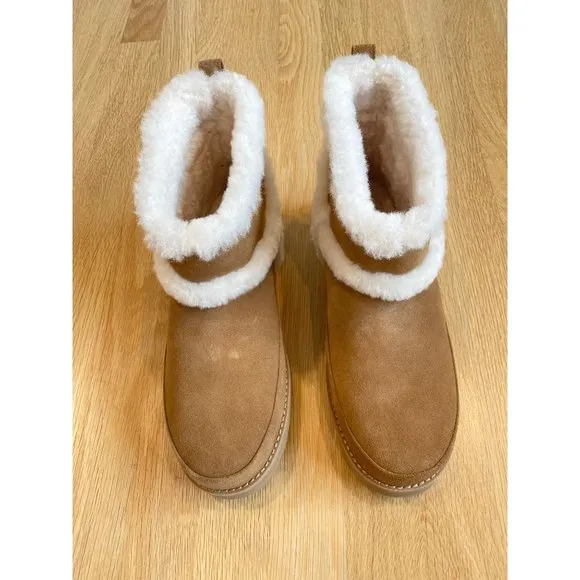 New UGG Classic Mini Spill Seam Boots Women's 10 No Box MSRP$180