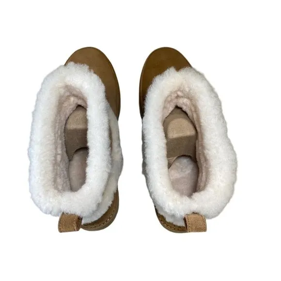 New UGG Classic Mini Spill Seam Boots Women's 10 No Box MSRP$180