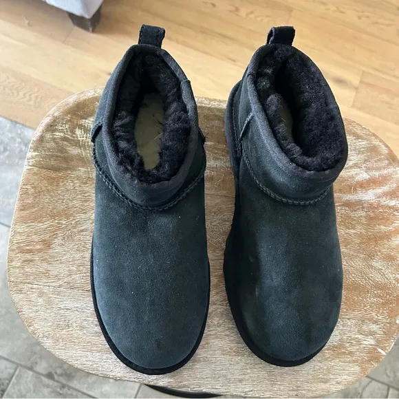 New Ugg Classic Ultra Mini Boots Black