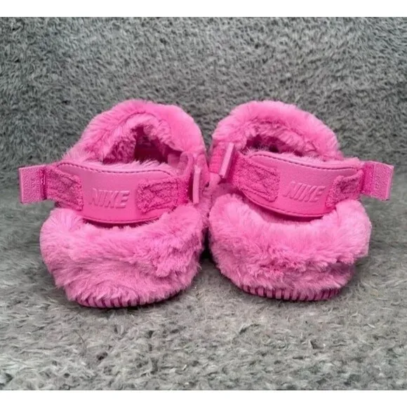 New W Nike Calm Mule SE NA FZ3119-600 Women’s Size 7 HOT PINK SLIDES SNEAKERS