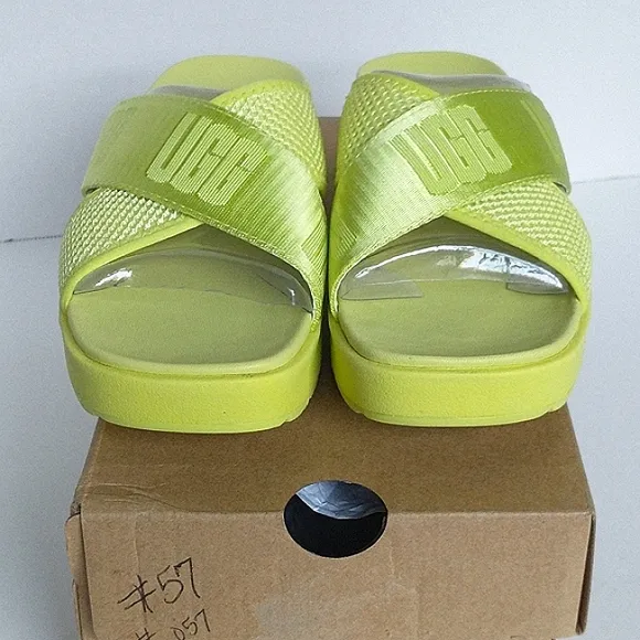 New w/Box UGG Emily Mesh  Crossover Slides Size 6