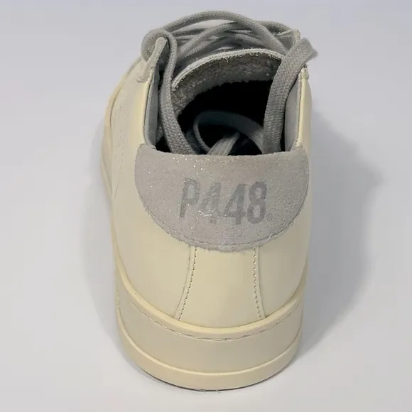 NEW WITHOUT THE BOX Women’s P448 Jack Low Top Sneakers Ava Beige Size 36