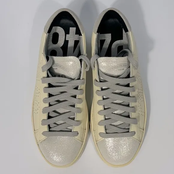 NEW WITHOUT THE BOX Women’s P448 Jack Low Top Sneakers Ava Beige Size 36