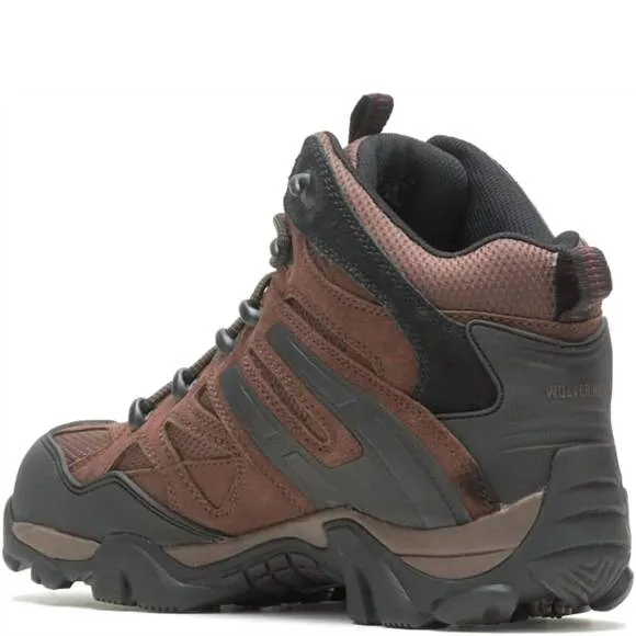 NEW WOLVERINE men's wilderness composite toe boots in brown