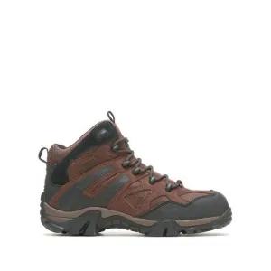 NEW WOLVERINE men's wilderness composite toe boots in brown