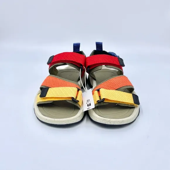NEW Zara Kids Multicolored Strap Technical Sandals Little Kids size 32EU 13US