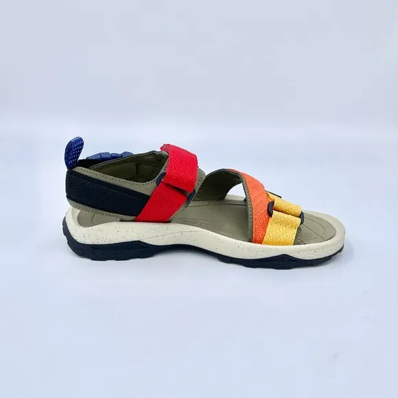 NEW Zara Kids Multicolored Strap Technical Sandals Little Kids size 32EU 13US