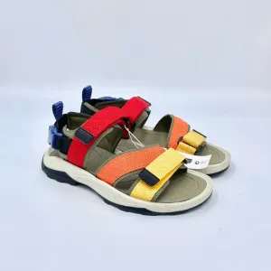 NEW Zara Kids Multicolored Strap Technical Sandals Little Kids size 32EU 13US