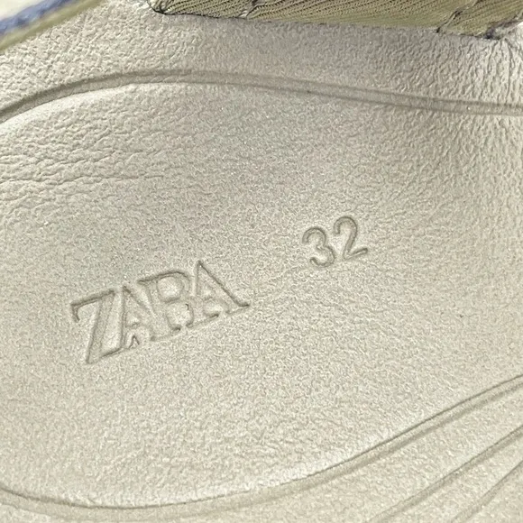 NEW Zara Kids Multicolored Strap Technical Sandals Little Kids size 32EU 13US