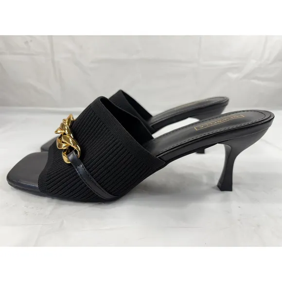 NEWBELLA MOUSSE FIT openToe Women’s Heeled Sandals Black Size 9