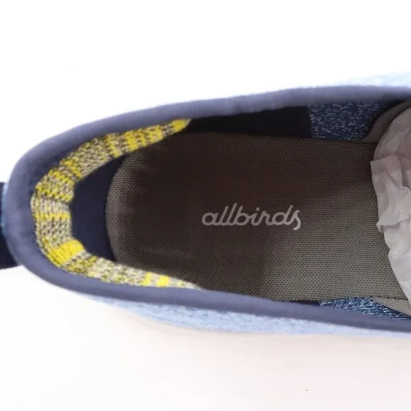 NIB Allbirds Men's SuperLight Tree Runner Sneakers in Basin Blue/Grey US 13