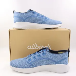 NIB Allbirds Men's SuperLight Tree Runner Sneakers in Basin Blue/Grey US 13