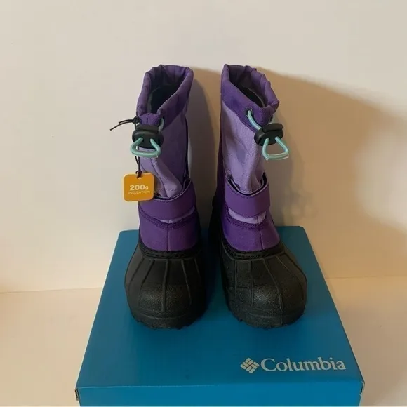 NIB. COLUMBIA Youth Powderbug Plus II Toddler Waterproof Snow Boots