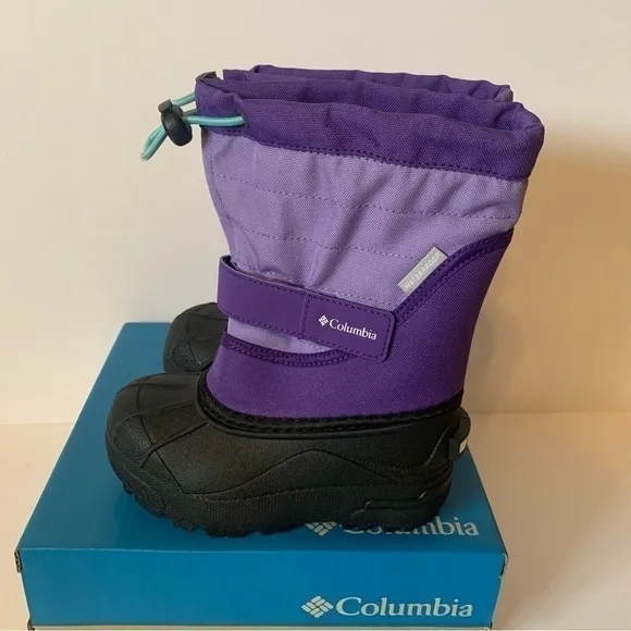 NIB. COLUMBIA Youth Powderbug Plus II Toddler Waterproof Snow Boots