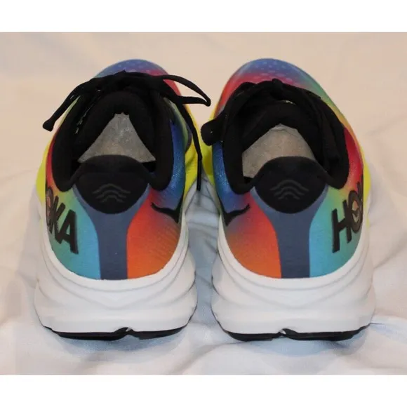 NIB Hoka One Men's Clifton 9 Running Athletic Sneakers BBML BLACK MULTI 12 NIB