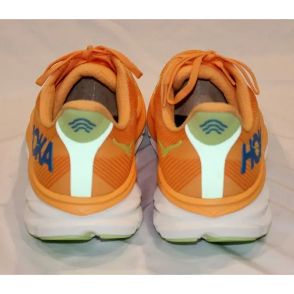 NIB Hoka One One Men's Clifton 9 Running Athletic Sneakers SLRL Orange Sz 13 NIB