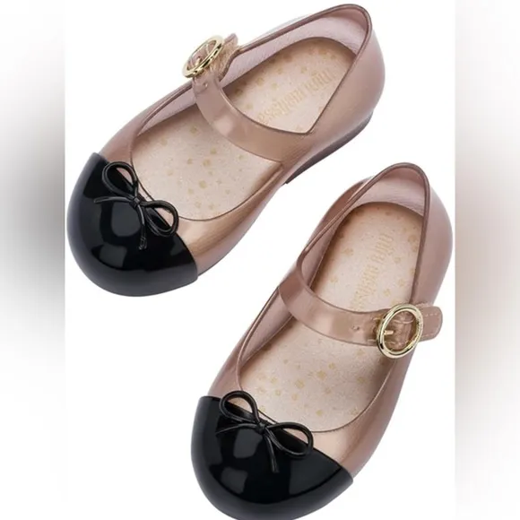 NIB Mini Melissa Sweet Love Cap Ballet‎ Flats