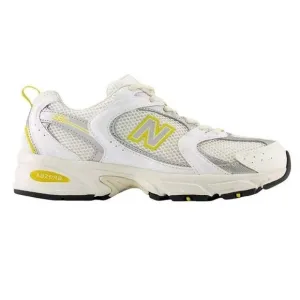 NIB New Balance 530 Sneakers Running Shoes Yellow Silver Men 9.5 Women 11 EU 43