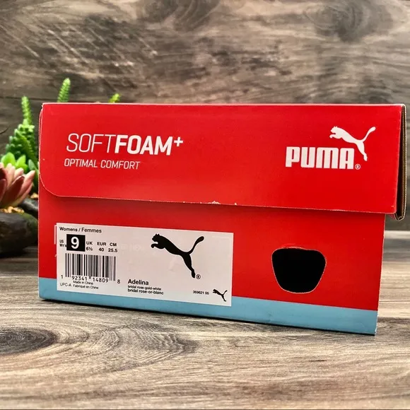 NIB Puma Adelina SoftFoam Slip On Sneaker 9