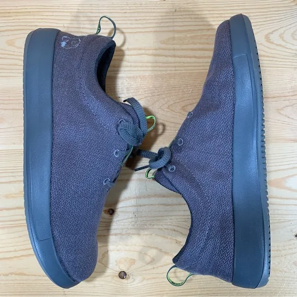 NIB Rackle Alex Sneakers Men’s size 13 Charcoal Grey Hemp Earth Friendly