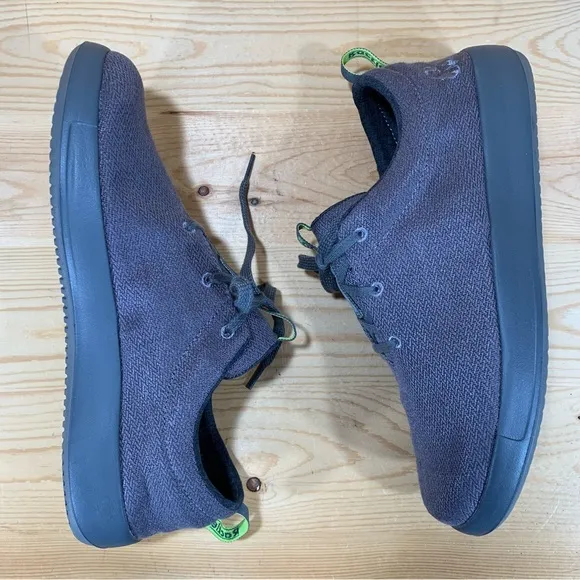NIB Rackle Alex Sneakers Men’s size 13 Charcoal Grey Hemp Earth Friendly