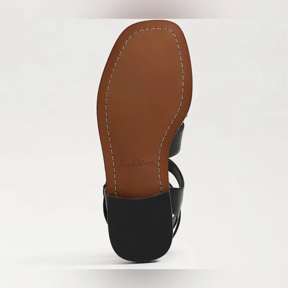 ▪️NIB Sam Edelman Dawn Fisher Flat Sandals in Black
