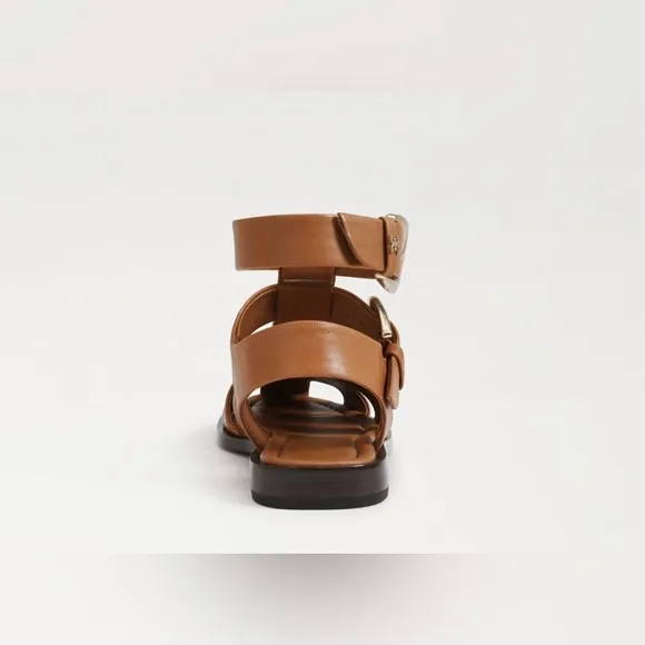 ▪️NIB Sam Edelman Dawn Fisher Flat Sandals in Saddle