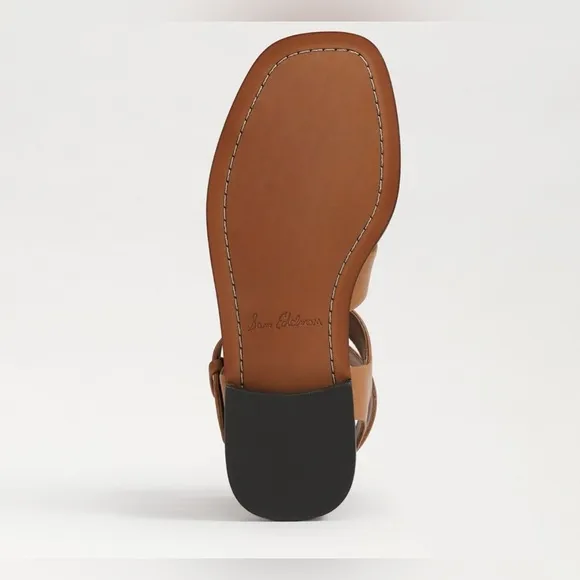 ▪️NIB Sam Edelman Dawn Fisher Flat Sandals in Saddle