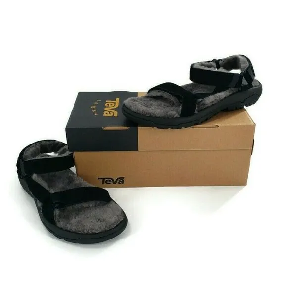 NIB Teva Hurricane Shearling Lined Sport Sandal