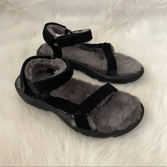 NIB Teva Hurricane Shearling Lined Sport Sandal