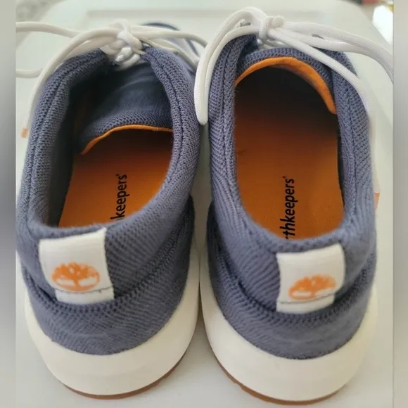 NIB Timberland Men's Truecloud Blue Knit Sneakers