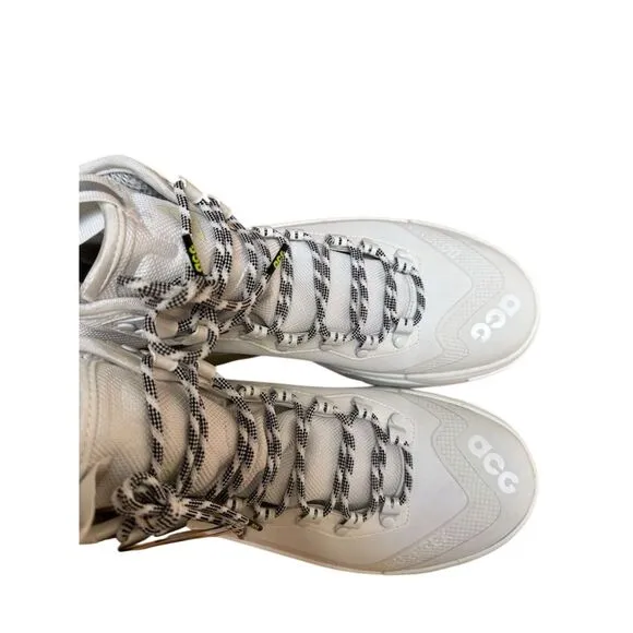 Nike ACG Zoom Gaiadome Unisex Hiking Boots White Waterproof size 7.5